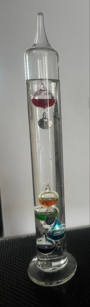 Galileo Thermometer - Decoratief en functioneel, Huis en Inrichting, Woonaccessoires | Thermometers, Zo goed als nieuw, Binnenthermometer