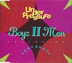 Soul Single (1991) Boyz II Men - Under Pressure, Cd's en Dvd's, Vinyl Singles, Gebruikt, 7 inch, Single, Ophalen of Verzenden