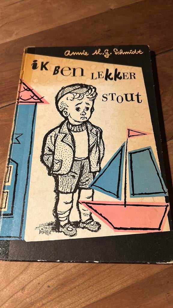 Annie M.G. Schmidt Wim Bijmoer Ik ben lekker stout 1958, Ophalen of Verzenden, Gelezen, Fictie algemeen