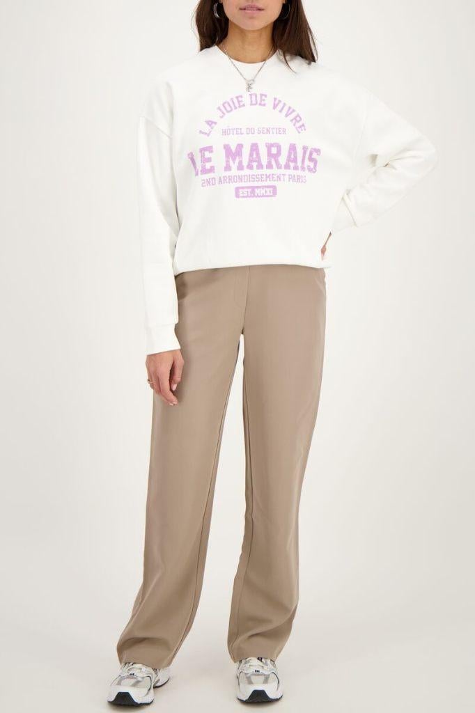 Nieuwe taupe kleurige pantalon van My Jewellery maat S, My Jewellery, Beige, Nieuw, Ophalen of Verzenden