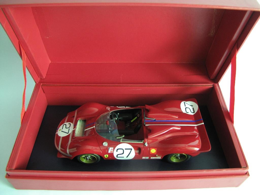 Ferrari 350 P Can Am #27 Laguna Seca 1967 / T.R.L 1/18, Hobby en Vrije tijd, Modelauto's | 1:18, Zo goed als nieuw, Auto, Overige merken