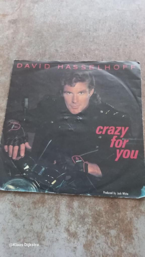 David Hasselhoff - Crazy For You, Ophalen of Verzenden, Gebruikt, Pop