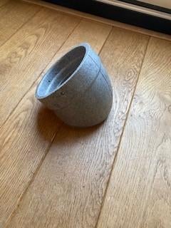 45 graden bocht voor WTW unit Stork WHR90, WHR 91 en WHR930, Overige materialen, Overige typen, Nieuw, Ophalen of Verzenden