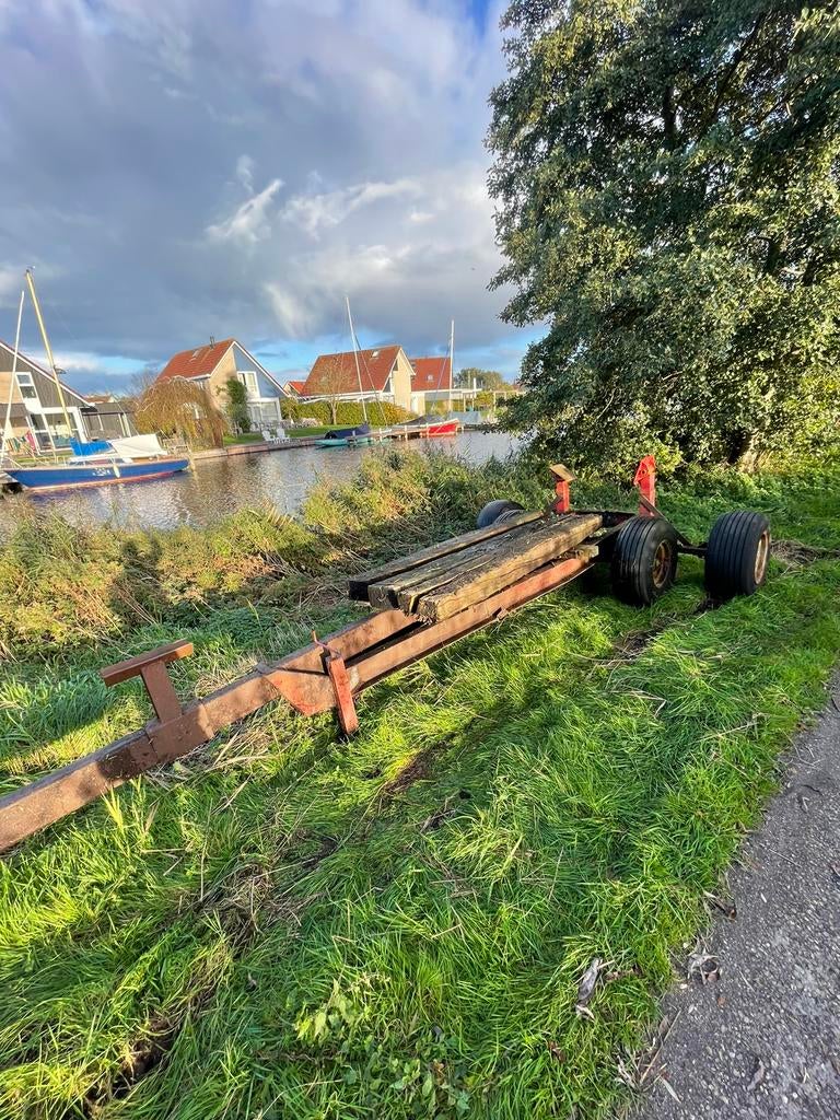 Stallingtrailer/ Boottrailer, Ophalen, Gebruikt, 9 meter of meer, Stallingstrailer