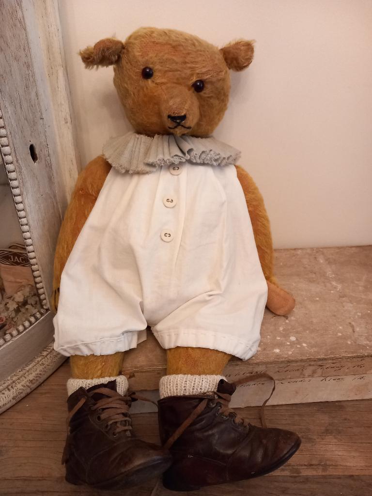 antieke Victoriaanse baby schoentjes, veterlaarsjes., Antiek en Kunst, Ophalen of Verzenden, Kinderen