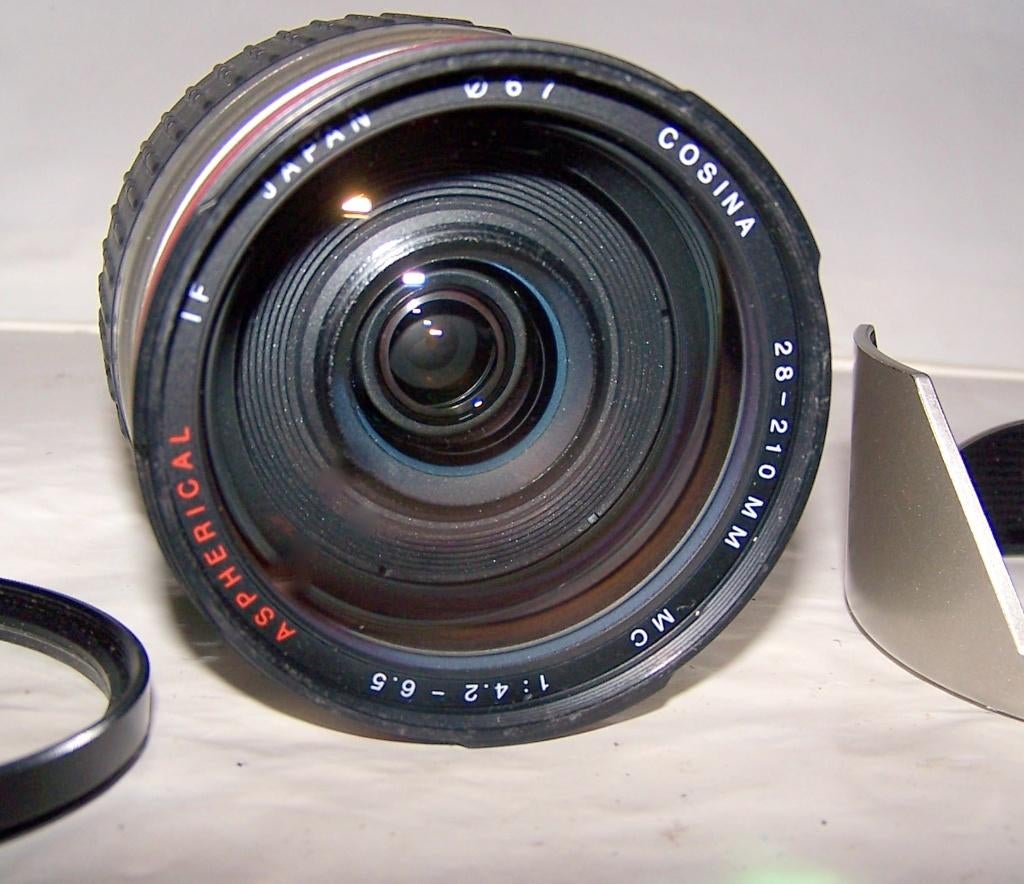 Cosina Aspherical IF 1:4.2 6.5 28-210 lens voor Minolta/Sony, Ophalen of Verzenden, Zo goed als nieuw, Telelens, Zoom