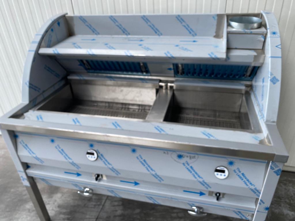 Elektrische 400V visbakoven / vis frituur bakwand - friteuse, 4 liter of meer, Nieuw, Ophalen of Verzenden, BBT | Food Equipment