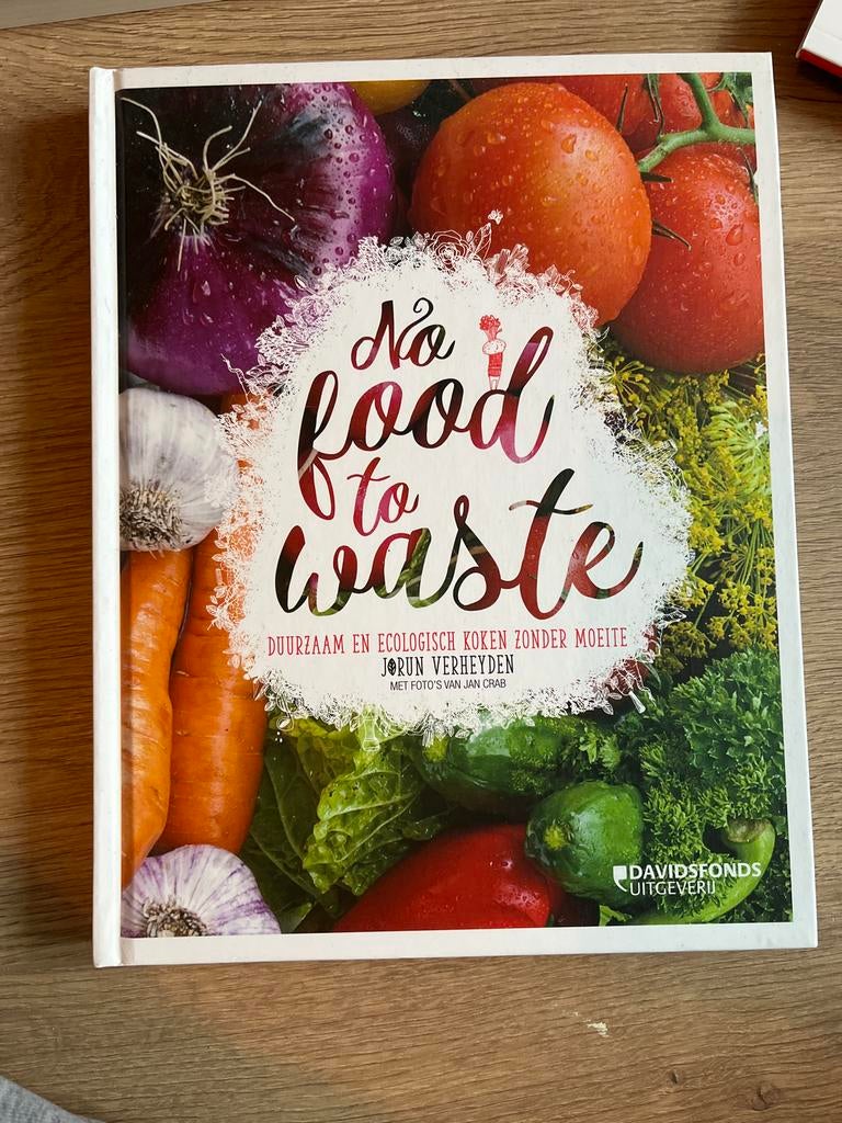 Jorun Verheyden - No food to waste, Boeken, Kookboeken, Nieuw, Voorgerechten en Soepen, Europa, Vegetarisch, Ophalen