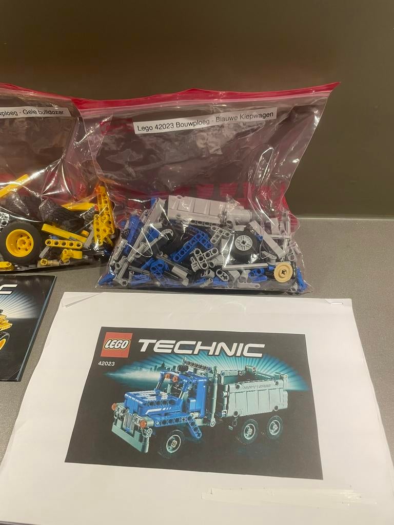 Lego technic setno 42023 compleet, Ophalen of Verzenden, Zo goed als nieuw