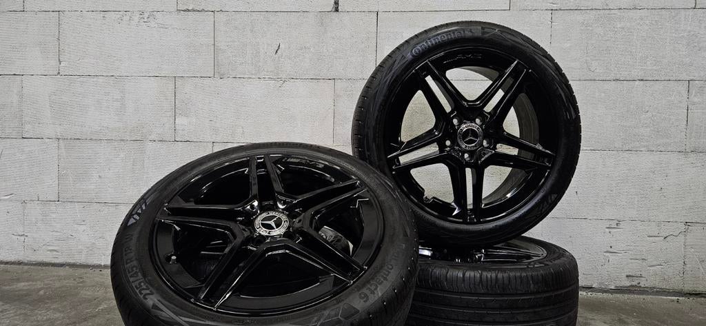 18" Mercedes AMG W177 W247 org velgen winter zomerbanden, 18 inch, Gebruikt, Banden en Velgen, Ophalen of Verzenden