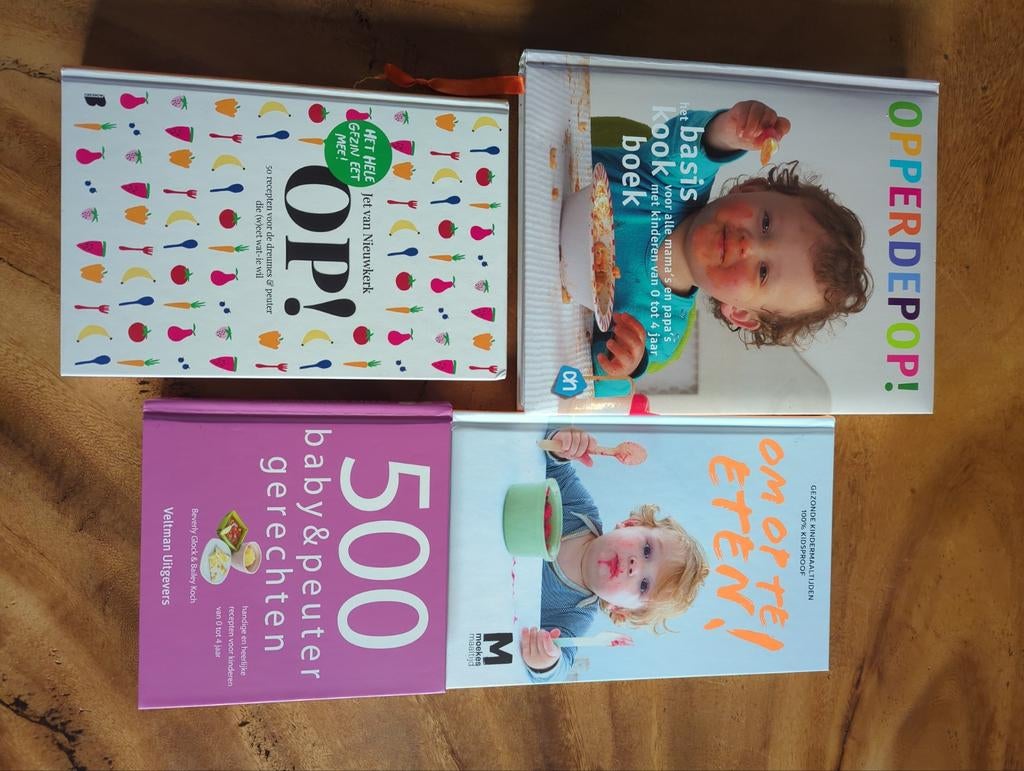 Kookboeken voor baby's en peuters - diverse titels, Ophalen, Zo goed als nieuw