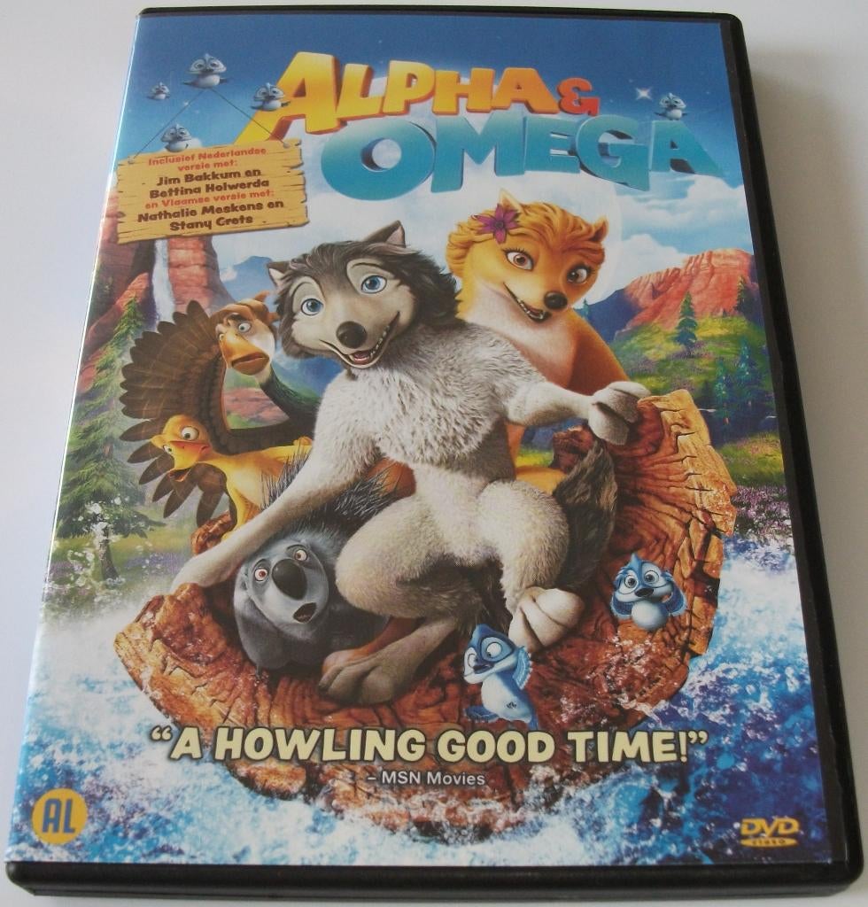 Dvd *** ALPHA & OMEGA ***, Cd's en Dvd's, Avontuur, Alle leeftijden, Ophalen of Verzenden, Zo goed als nieuw