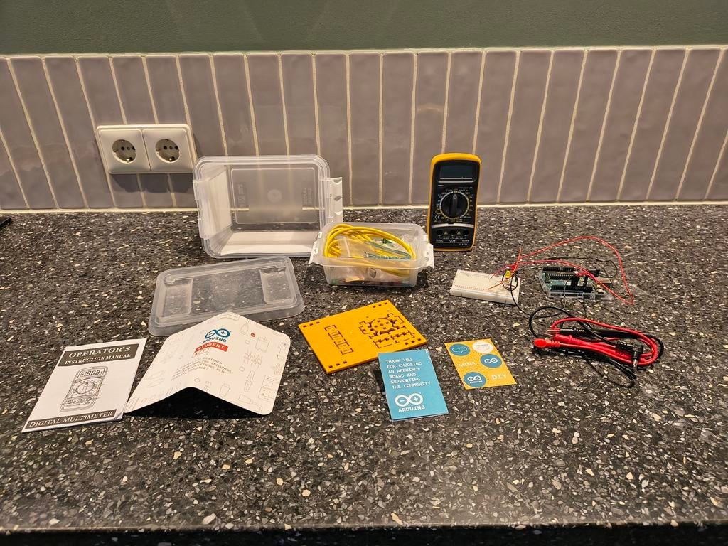 Arduino studentenkit electronica, programmeren, coderen, Hobby en Vrije tijd, Elektronica-componenten, Ophalen of Verzenden, Zo goed als nieuw