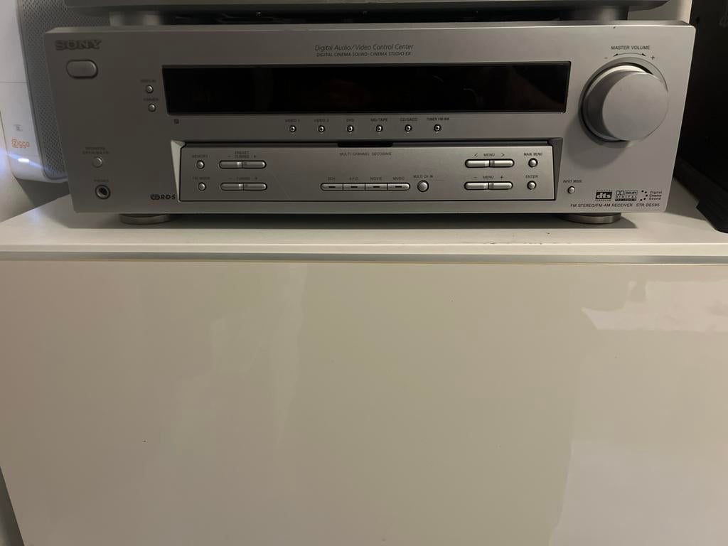 Sony STR-DE595 Receiver - Uitstekende Geluidskwaliteit, Gebruikt, Ophalen of Verzenden, 60 tot 120 watt, Sony