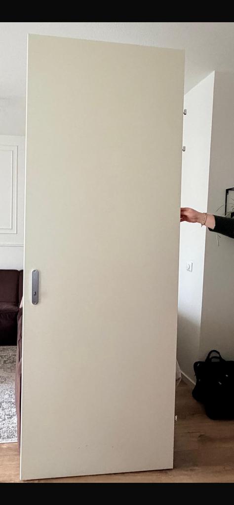 Meterkast deur Svedex met slot, Doe-het-zelf en Verbouw, Ophalen, Gebruikt, 80 tot 100 cm, 215 cm of meer