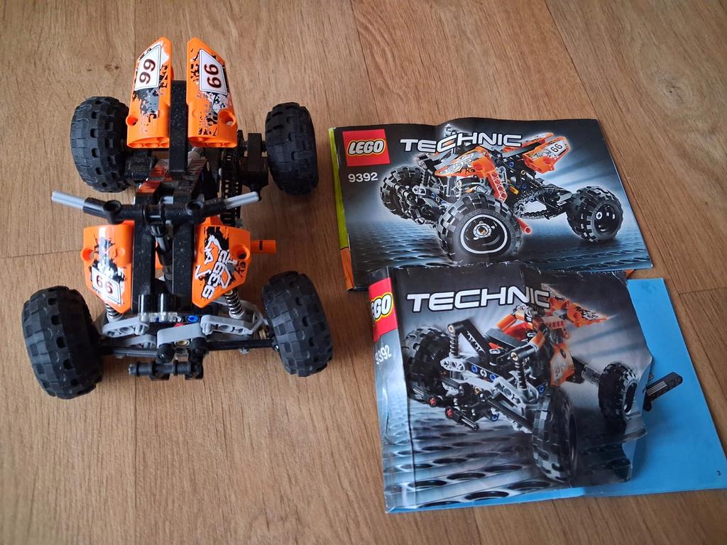Lego Technic 9392 Quad Bike, Verzenden, Gebruikt, Complete set, Lego