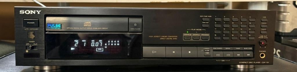 Sony CD Speler CDP-791, Ophalen of Verzenden, Gebruikt, Sony