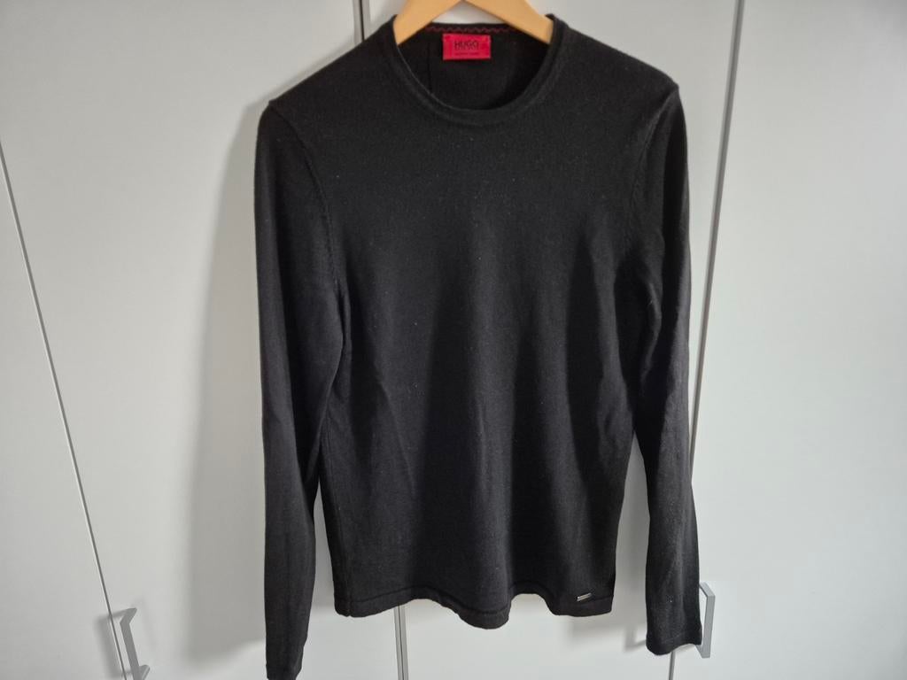 Hugo Boss M, Kleding | Heren, Truien en Vesten, Maat 48/50 (M), Zwart, Ophalen of Verzenden, Zo goed als nieuw