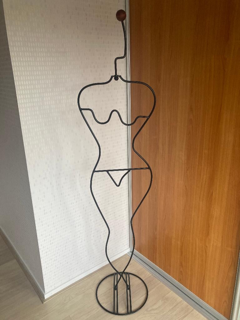 Vintage Dressgirl Ehlén Johansson - Ikea 1988 – HÄPEN, Ophalen, Zo goed als nieuw, Metaal, Staande kapstok