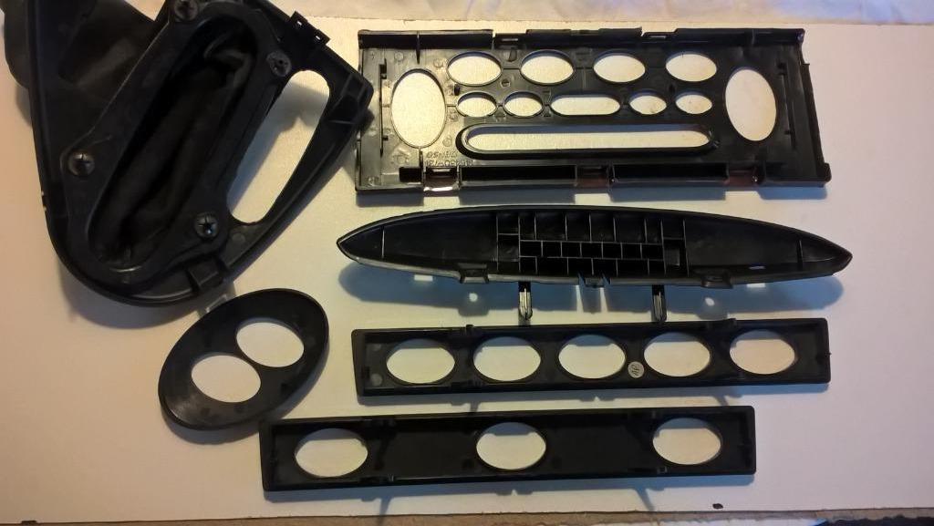 Rover 75 & MG ZT dashboard console trim-onderdelen walnut, Auto-onderdelen, Interieur en Bekleding, Ophalen of Verzenden, MG