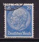 2591 - Duitse Rijk michel 522X gestempeld , Paul von Hinden, Postzegels en Munten, Postzegels | Europa | Duitsland, Verzenden