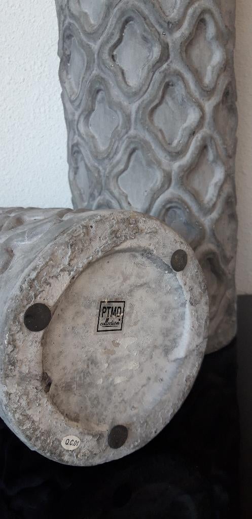 PTMD vaas vazen, Huis en Inrichting, Ophalen, Steen, Overige kleuren, Zo goed als nieuw