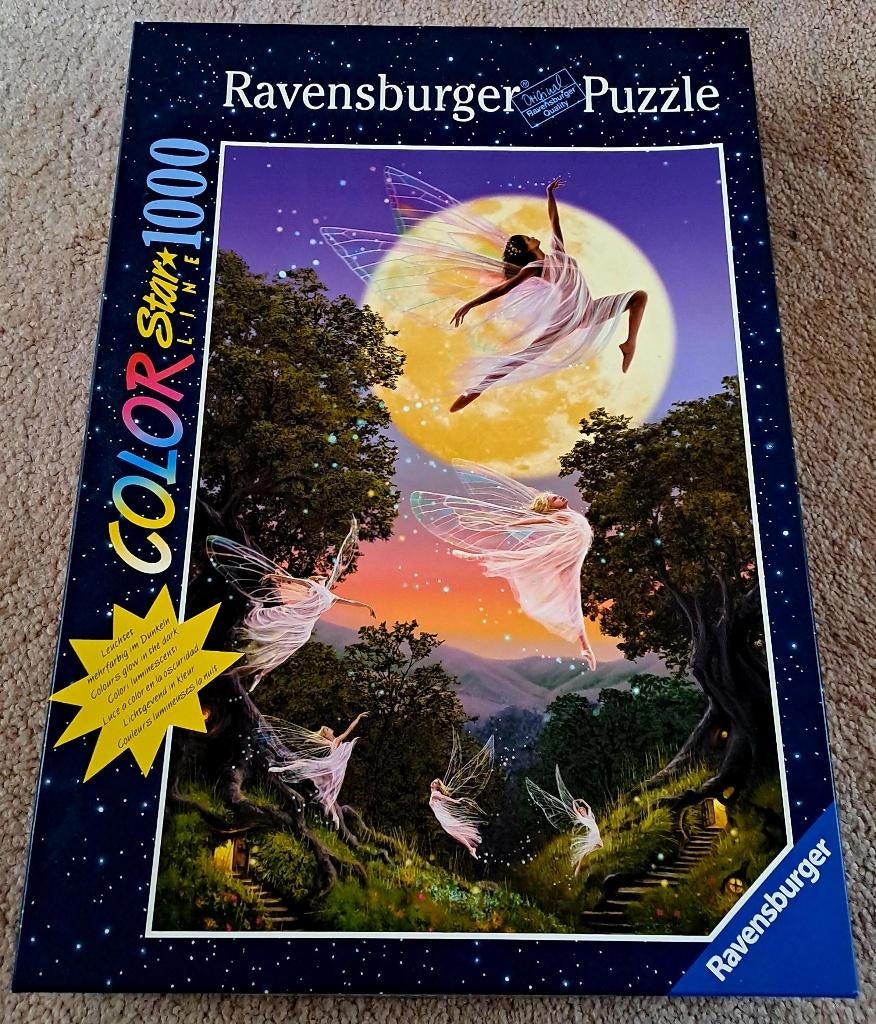 Puzzel Maanlicht Color StarLine Ravensburger 1000 stukjes, Ophalen of Verzenden, 500 t/m 1500 stukjes, Nieuw, Legpuzzel