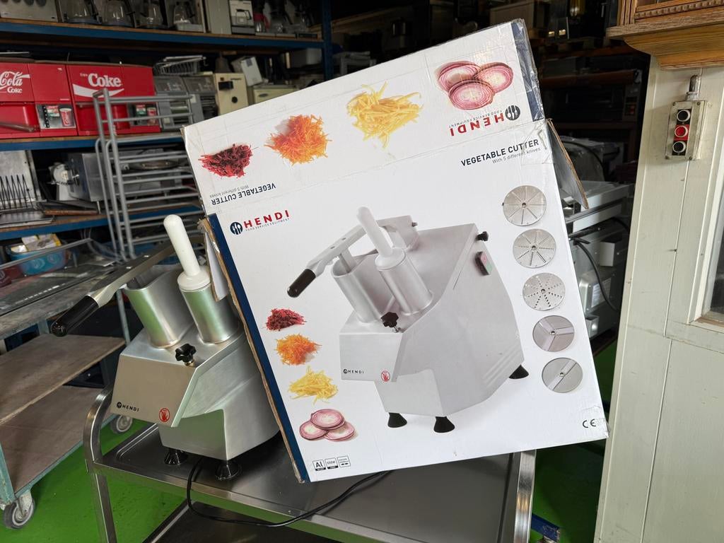 Hendi Groentesnijder - Nieuwstaat met doos, Ophalen of Verzenden