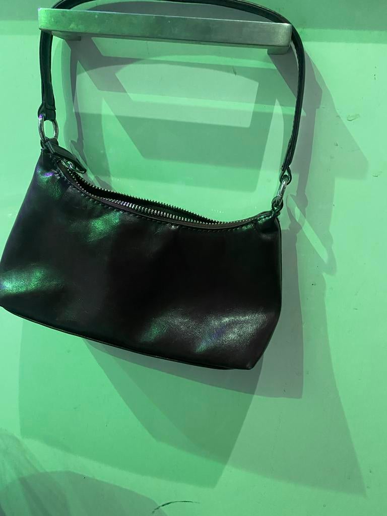 Zwarte Pull and Bear Handtas, Ophalen of Verzenden, Zo goed als nieuw, Zwart, Handtas