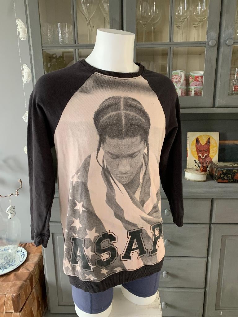 Trui van A$AP Rocky maat S/ M, Douwenmaat 8-3 Meppel, Info@again.nu, Zwart, Ophalen of Verzenden