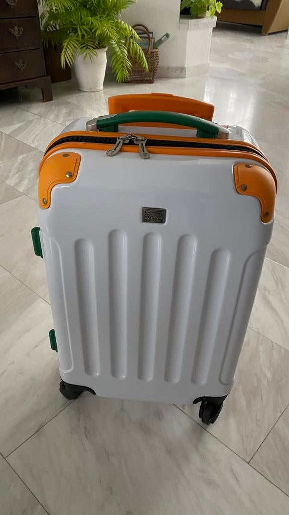 Postcodeloterij koffertje zgan, Hard kunststof, Minder dan 50 cm, Ophalen of Verzenden, Zo goed als nieuw