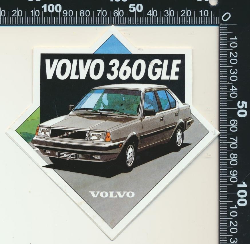 Sticker: Volvo - 360 GLE (2), Ophalen of Verzenden, Zo goed als nieuw, Auto of Motor