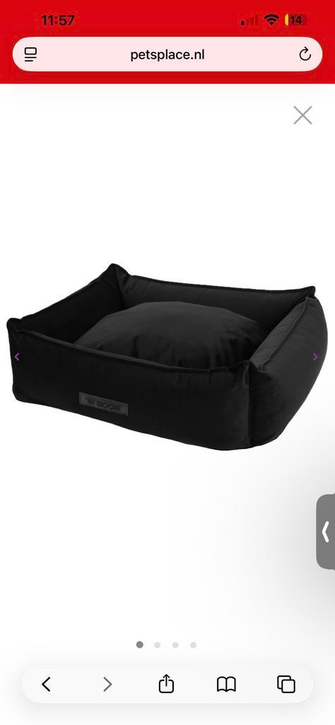 Wooff velvet hondenmand, Ophalen of Verzenden, Zo goed als nieuw