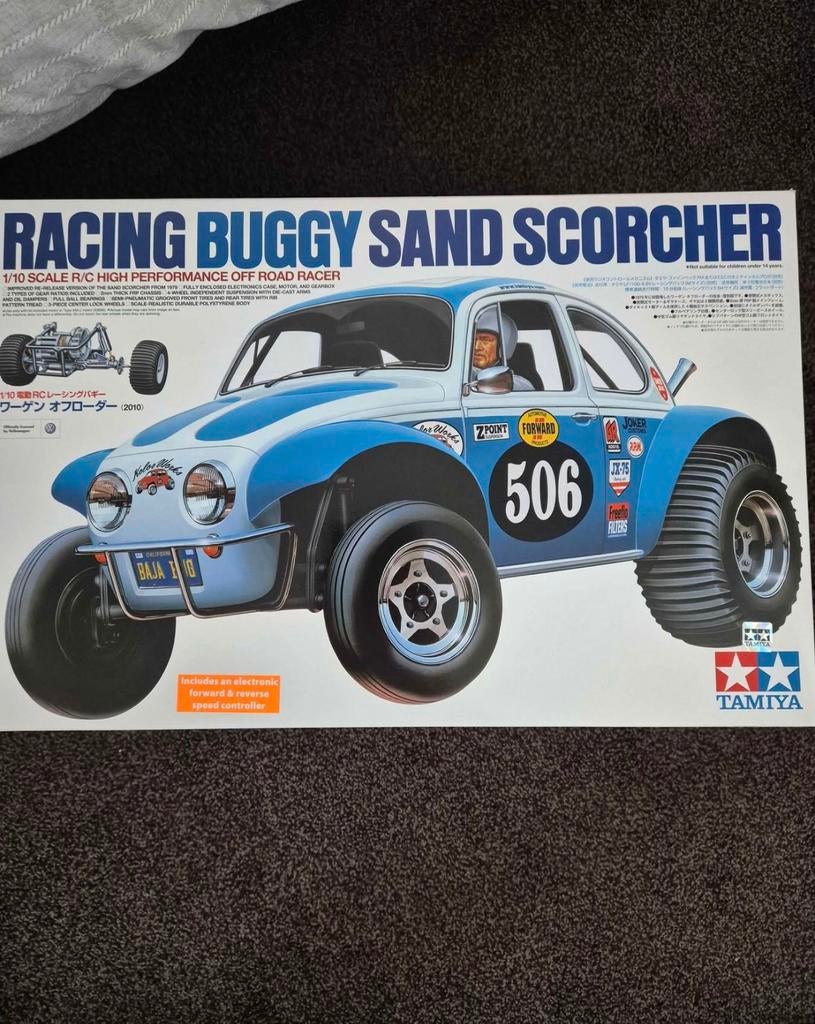 Tamiya sand scorcher buggy’s, Ophalen of Verzenden, Zo goed als nieuw, Onderdeel