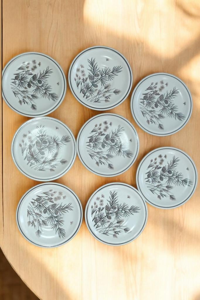 WH Grindley Pinewood Schoteltjes - Set van 8, Ophalen of Verzenden