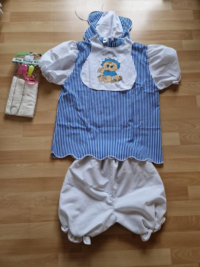 Baby pak Carnaval heren maat 52, Ophalen of Verzenden, Zo goed als nieuw, Maat 52/54 (L)