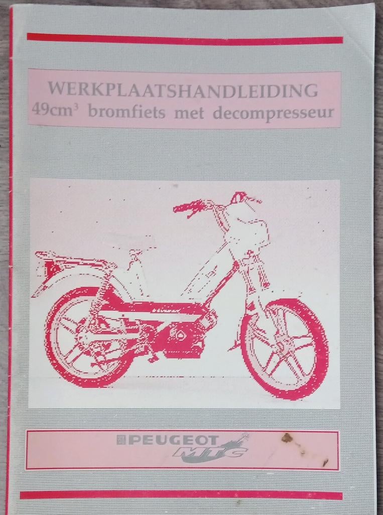 3x werkplaatsboeken Peugeot 103 SP, Fietsen en Brommers, Handleidingen en Instructieboekjes, Gebruikt, Ophalen of Verzenden