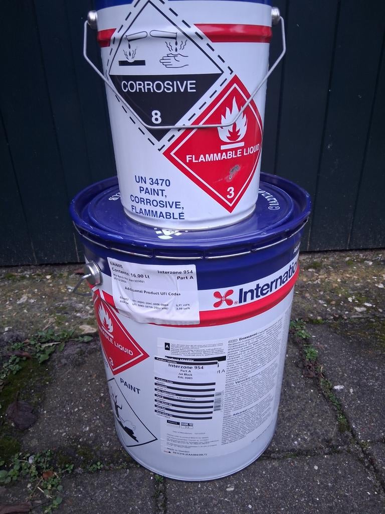 2k industrielak, Watersport en Boten, Ophalen of Verzenden, Nieuw, Verven