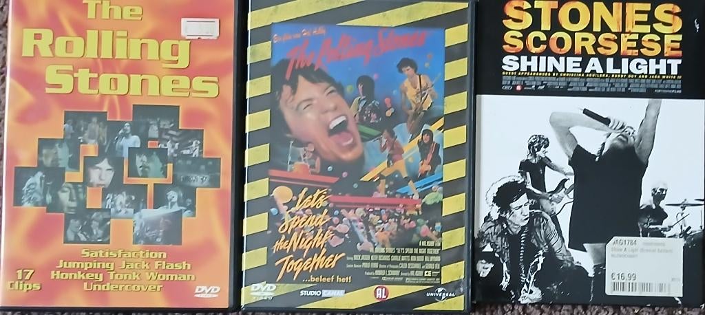 Muziek dvd The Rolling Stones, Alle leeftijden, Ophalen of Verzenden, Zo goed als nieuw, Muziek en Concerten