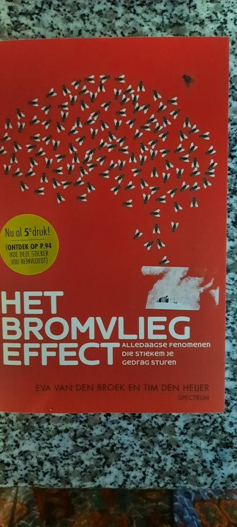 Eva van den Broek - Het bromvliegeffect, Ophalen of Verzenden, Zo goed als nieuw, Eva van den Broek; Tim den Heijer