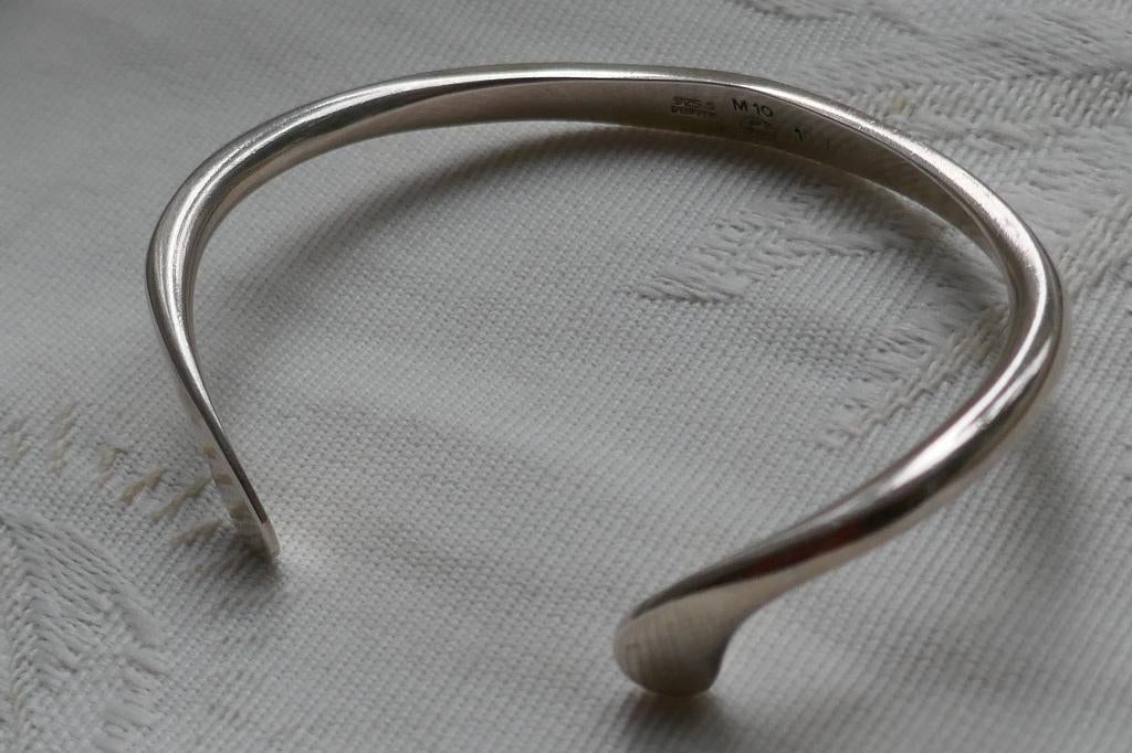 Sterling Zilveren Design Armband van George Jensen - Denmark, Verzenden, Zo goed als nieuw, Zilver, Zilver