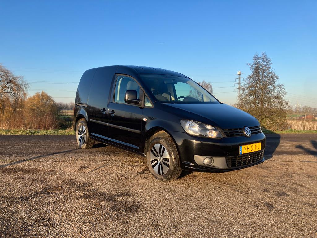 Volkswagen Caddy 1.6 D 55KW 2014, Auto's, Bestelauto's, 74 pk, 4 cilinders, Volkswagen, Zwart