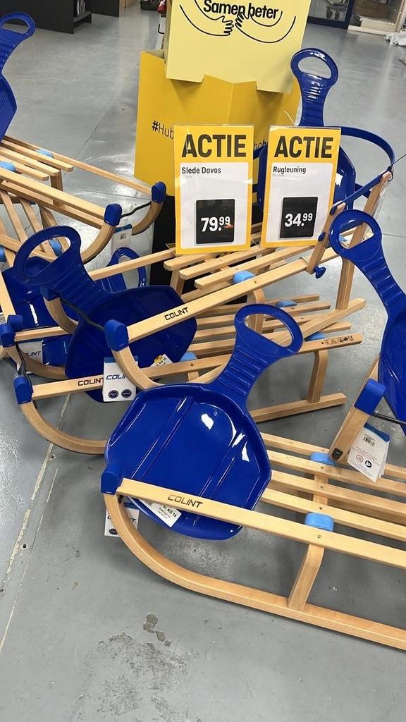 Nieuwe Slee voor Winterpret!, Overige merken, De hanekampen 1 beilen, Info@davos.com, Nieuw
