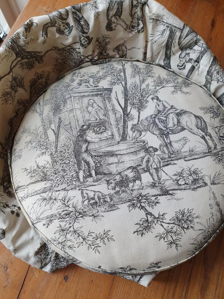 oud borduurkussen, Ophalen of Verzenden