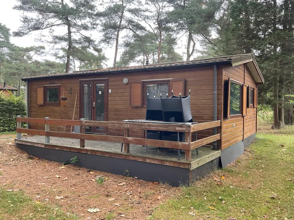 UNIT4SALE | Chalet Edelweisz Provence dubbel, Caravans en Kamperen, Stacaravans, Tot en met 3