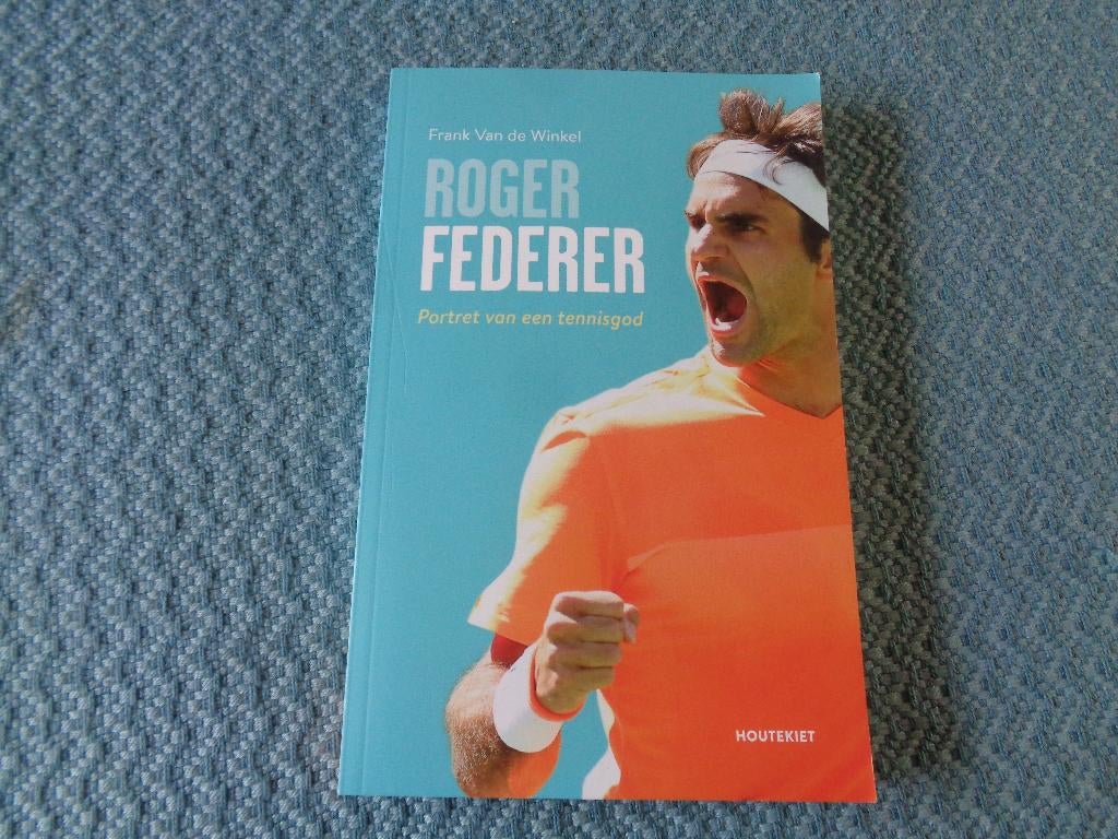 Roge Federer - Portret van een tennisgod-Frank Van de Winkel, Nieuw, Ophalen of Verzenden, Sport, Frank Van de Winkel