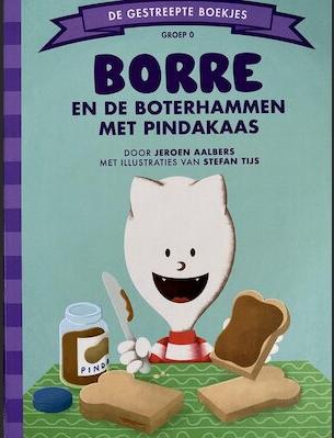 Jeroen Aalbers - Borre en de boterhammen met pindakaas, Ophalen of Verzenden, Zo goed als nieuw, Jeroen Aalbers, Fictie algemeen