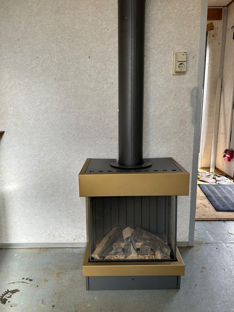 DRU Gashaard - Sfeervolle Warmte voor Uw Woning, Huis en Inrichting, Kachels, Ophalen, Gebruikt, Gas, Vrijstaand