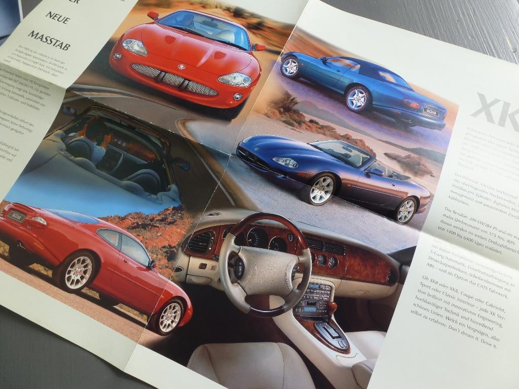 Jaguar XKR folder, Ophalen of Verzenden, Zo goed als nieuw, Overige merken