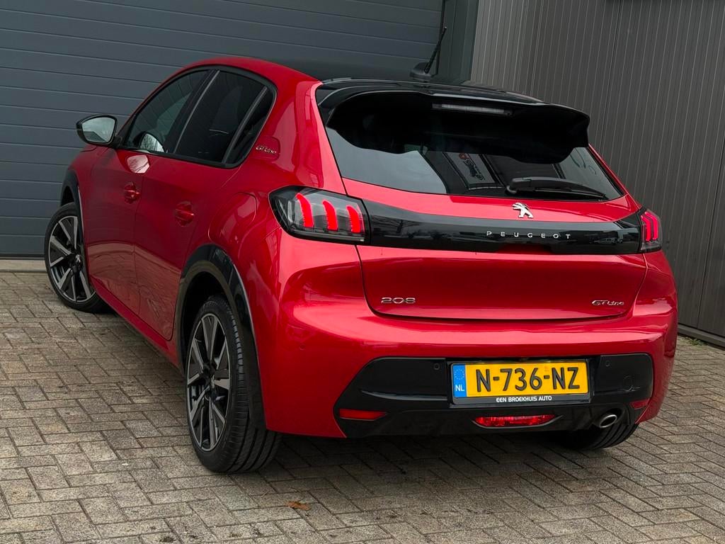 Peugeot 208 1.2 PureTech GT-Line | Automaat | 101 PK | Virtu, 101 pk, Gebruikt, Leder en Stof, 3 cilinders